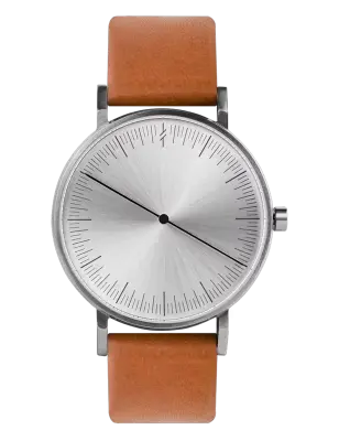 SIMPL WATCH ONE COLLECTION  SILVER TAN — photo 1