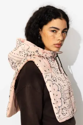Col-capuche amovible bandana — photo 2