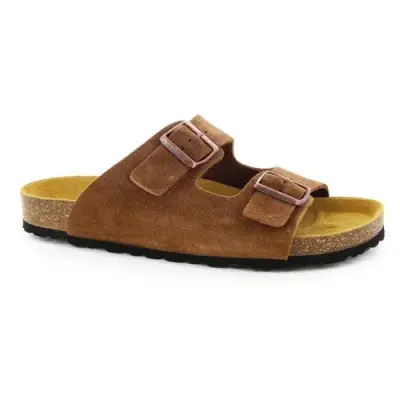SANTAFE SANDALE NUBUCK DESERT Marron — photo 1