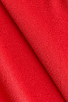 Robe en jersey avec encolure bateau - Rouge vif — photo 4