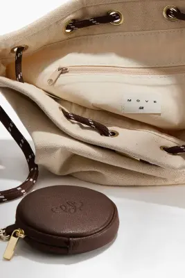Sac seau - Beige clair — photo 3
