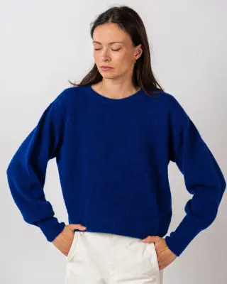 Cézembre – Pull Agathe Bleu Électrique — photo 1