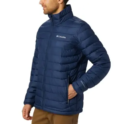 COLUMBIA POWDER LITE JACKET Marine — photo 3