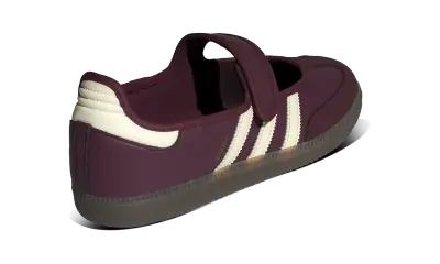 Adidas Samba Jane Maroon Cream White — photo 3