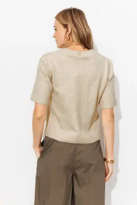 Pull manches courtes Femme — photo 4
