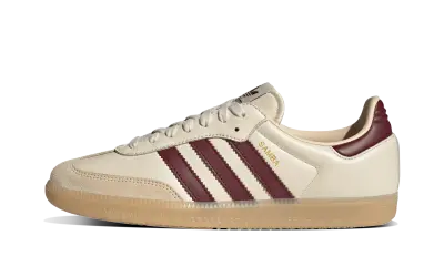 Adidas Samba OG Wonder White Shadow Red — photo 1