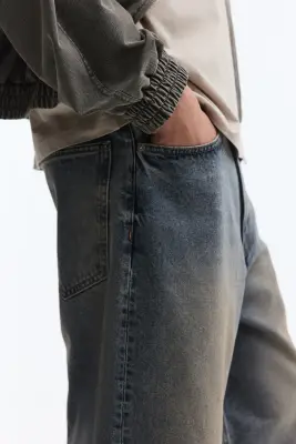 Short Baggy en denim - Bleu denim — photo 3