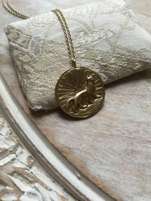 Collier Médaille Hermione, Emmanuelle Zysman — photo 2