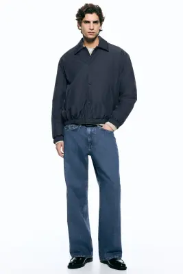 Veste légèrement matelassée - Bleu foncé — photo 2