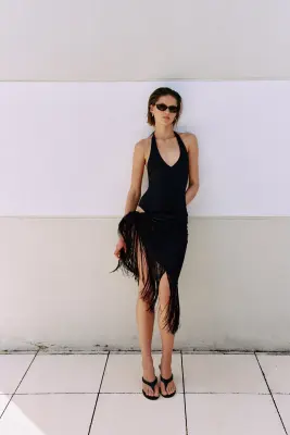 Maillot de bain paddé avec dos nu - Noir — photo 1
