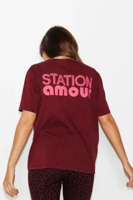 T-shirt STATION AMOUR — photo 2