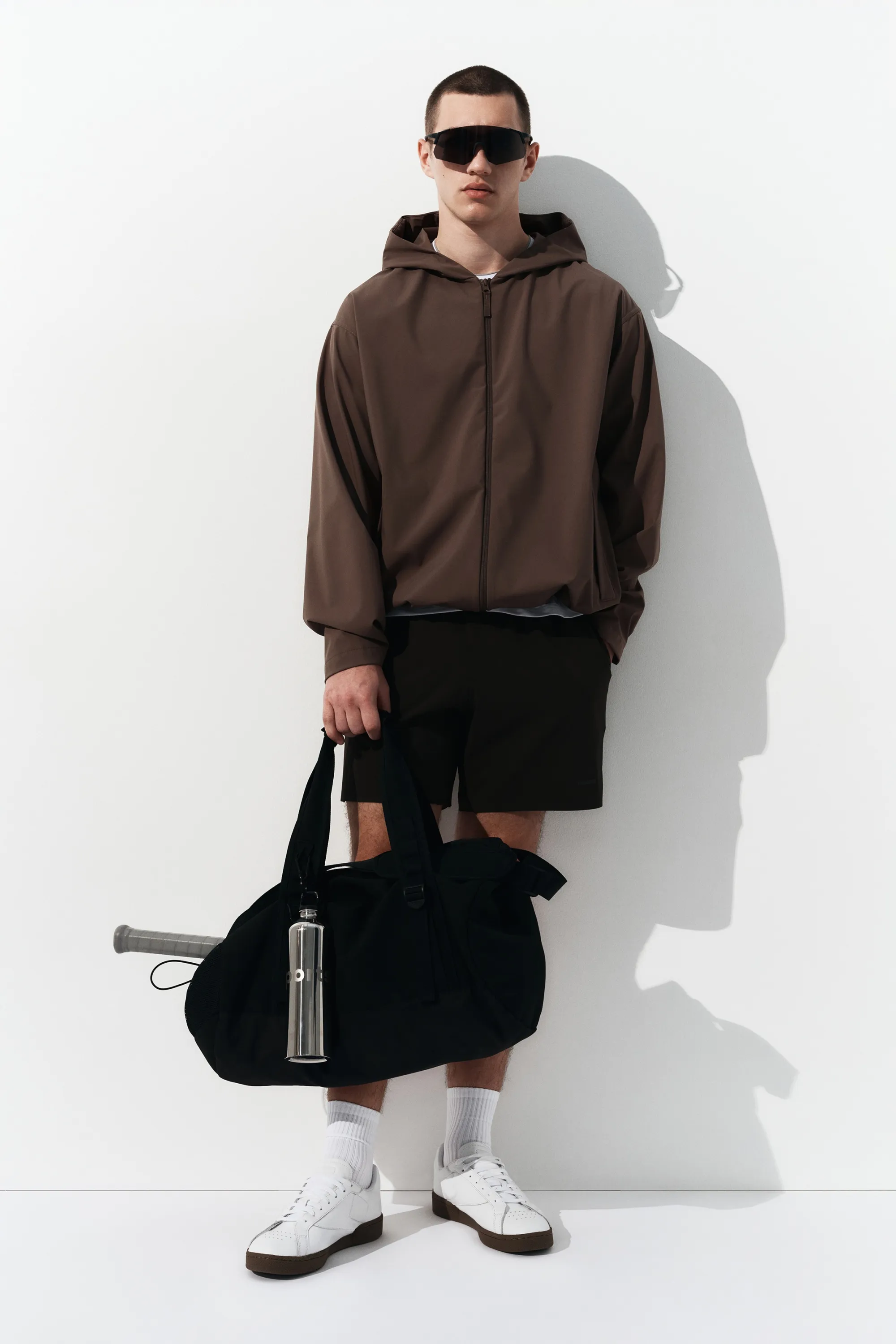 Veste de sport coupe-vent et déperlante - Marron clair