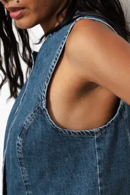 Veston en jean Femme — photo 5