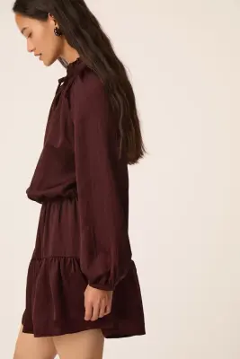 Robe Satine Prune — photo 4