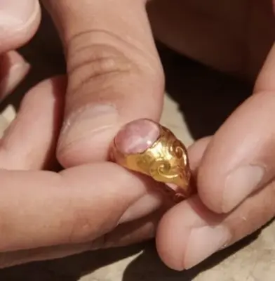 Nouveau ! ALHAJA Bague Persia Rose Gold — photo 4