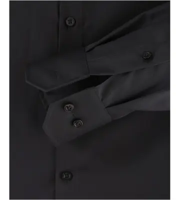 VENTI CHEMISE GRANDE LONGUEUR MODERN FIT Noir — photo 5