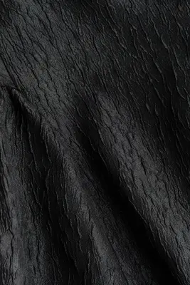Robe en tissu jacquard - Noir — photo 4