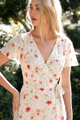 Arlette Wrap Dress — photo 3