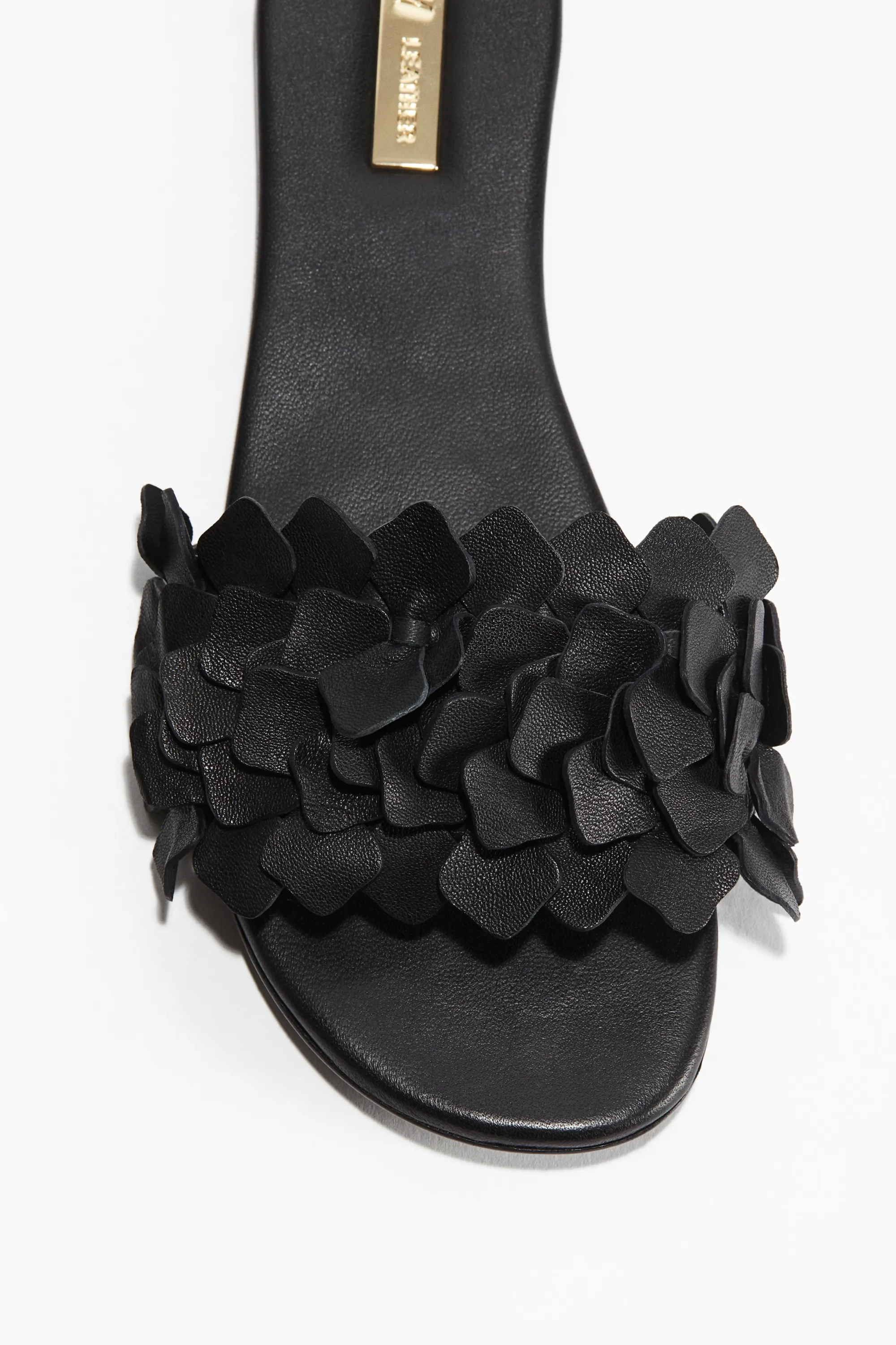 Sandales en cuir - Noir
