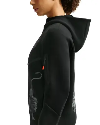 x Patta Netherlands Tech Fleece Hoodie Black — photo 3