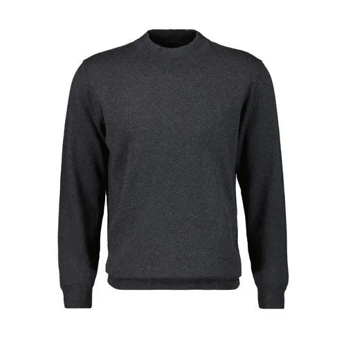 RAGMAN PULL GRANDE LONGUEUR COL cheminé Noir