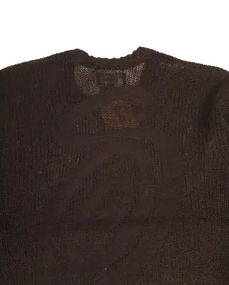 S Loose Knit Sweater Black — photo 5