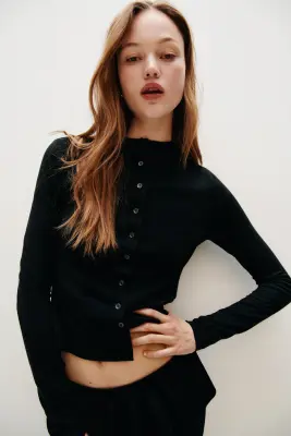 Gilet en jersey - Noir — photo 1