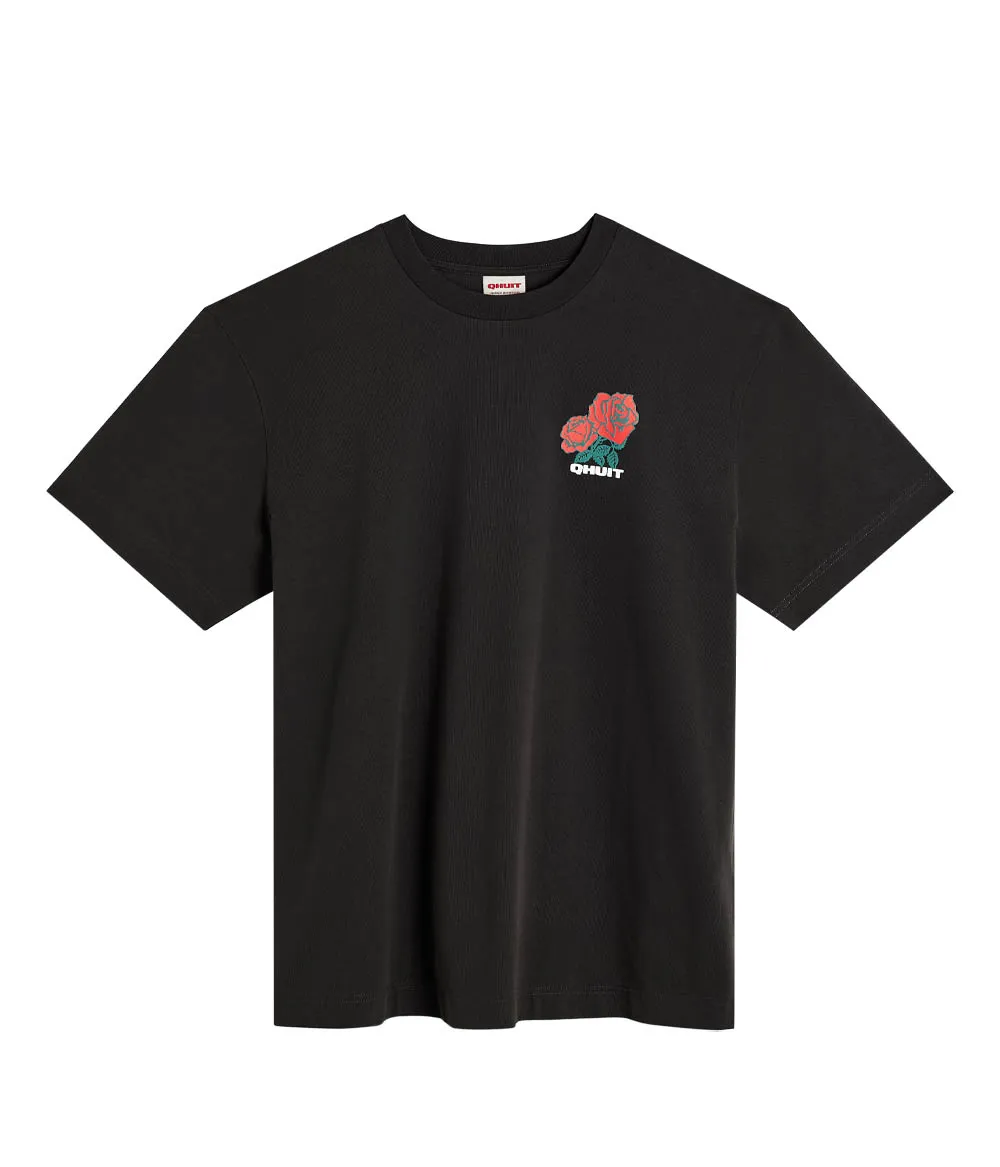 Qhuit – Tee CLD Roses Black