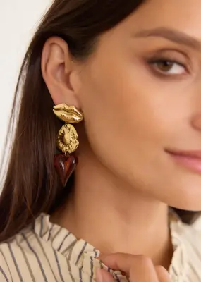 Boucles d'oreilles Lips — photo 4