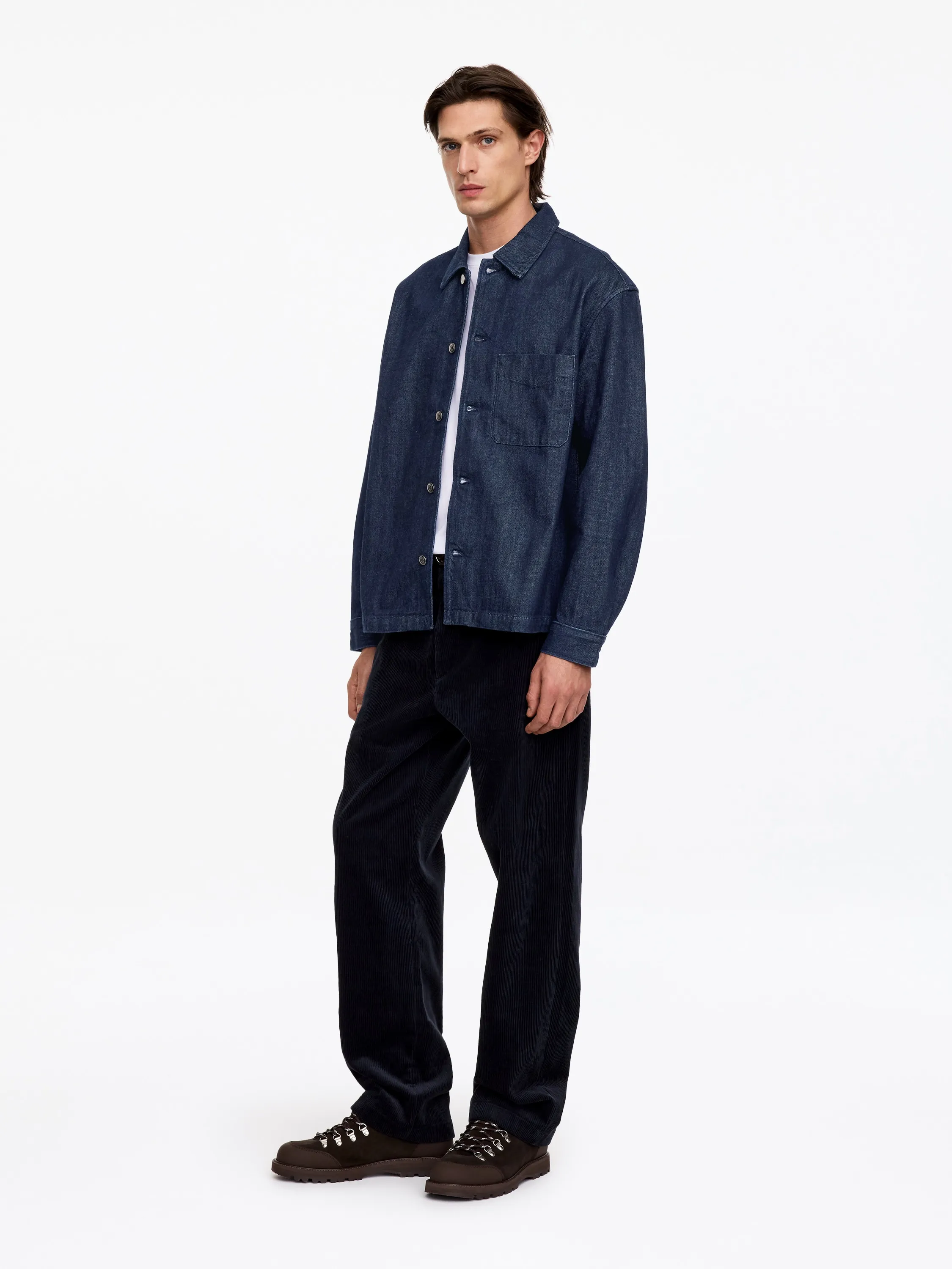 Surchemise en jean - Bleu foncé