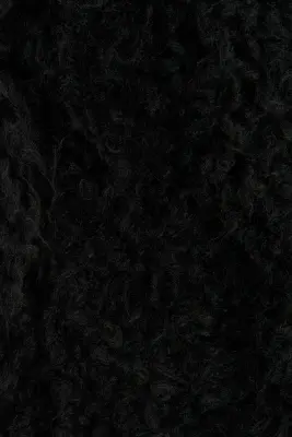 Veste en tissu Teddy bear - Noir — photo 3