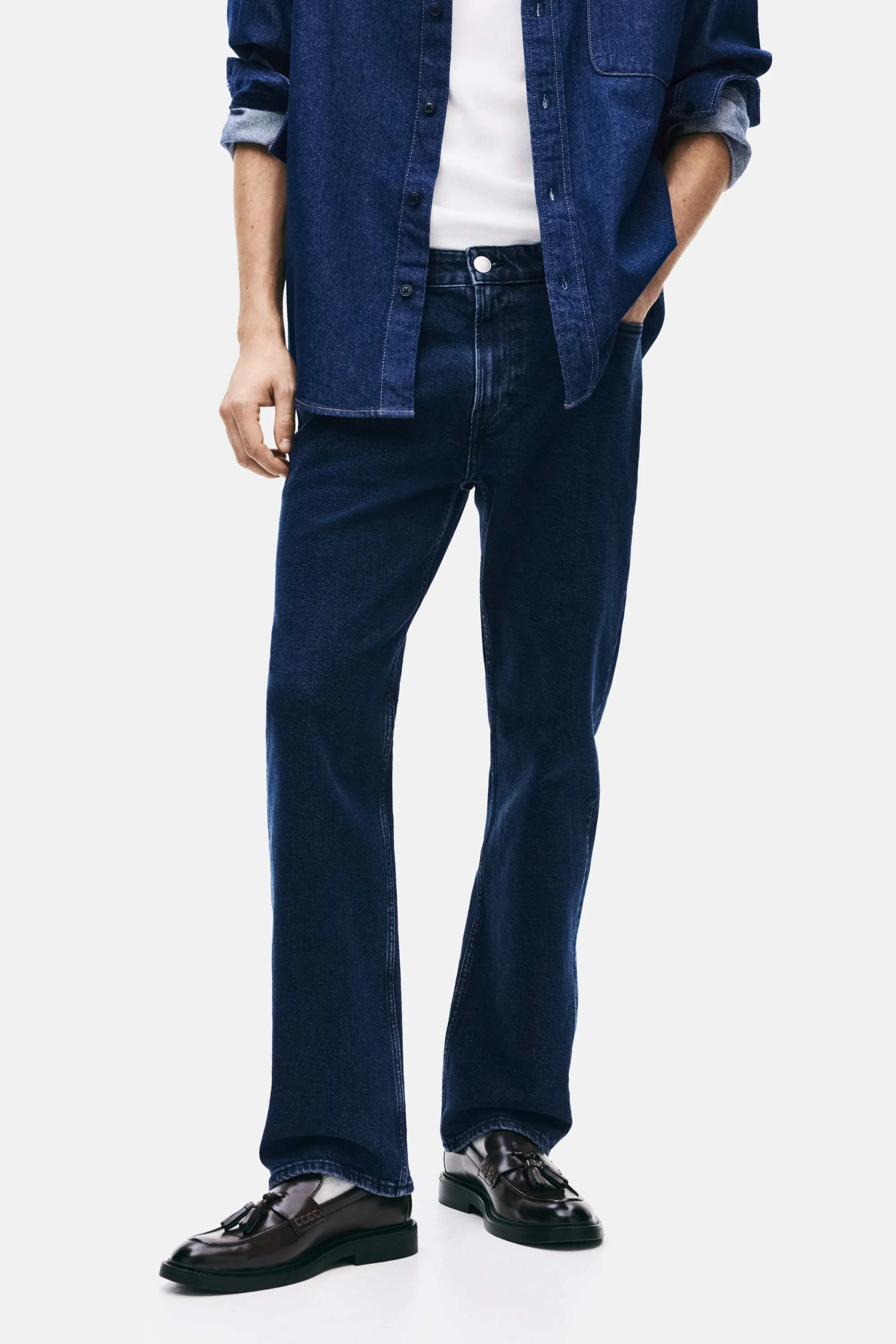 Regular Jeans - Bleu denim foncé