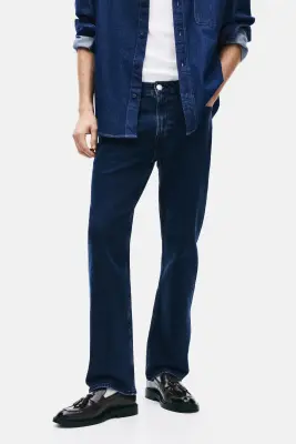 Regular Jeans - Bleu denim foncé — photo 1