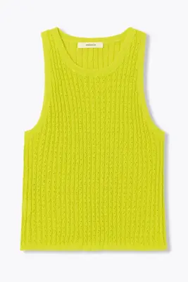 Pull-débardeur maille ajourée — photo 1