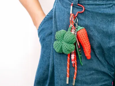 Kit crochet bag charms lucky pepper – La petite épicerie — photo 6