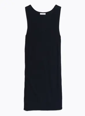 Robe en coton organique et élasthanne