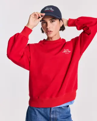Sweat-shirt Virgile Ensemble rouge — photo 5