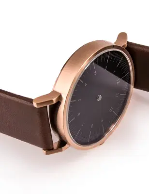 SIMPL WATCH REVERSE COLLECTION - NOVA BROWN — photo 2