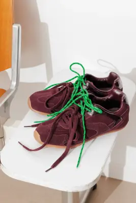 Baskets en cuir Femme — photo 2