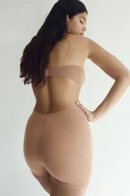 Culotte Shortie Seamless - Beige foncé — photo 3