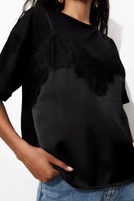 T-shirt et top effet superposé — photo 5