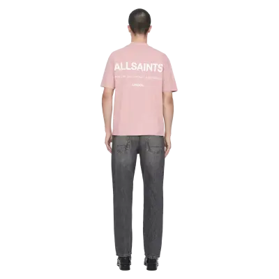 ALLSAINTS Backstage T-Shirt Woodrose Pink — photo 3