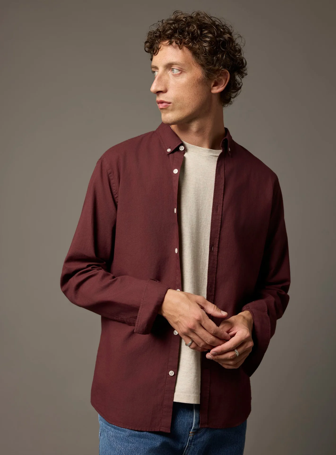 Chemise College Mahogany