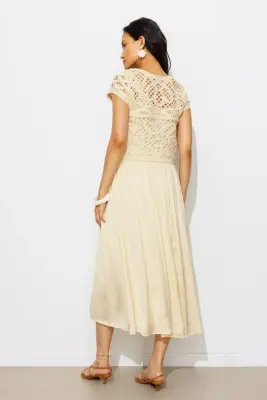 Robe satinée 2 en 1 — photo 4