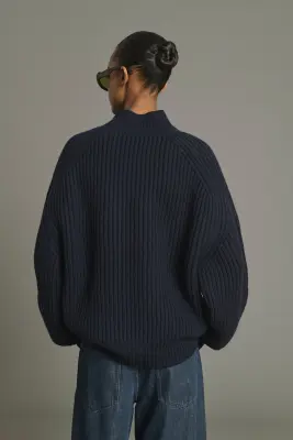 PULL FLAMAND NAVY — photo 2