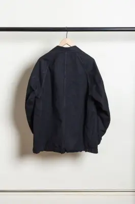 Comoli – Black Denim Work Jacket E03-01003 – BLACK — photo 5