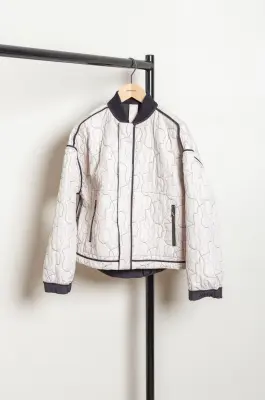 Konrad – ANNI JACKET – Black/Cream — photo 2