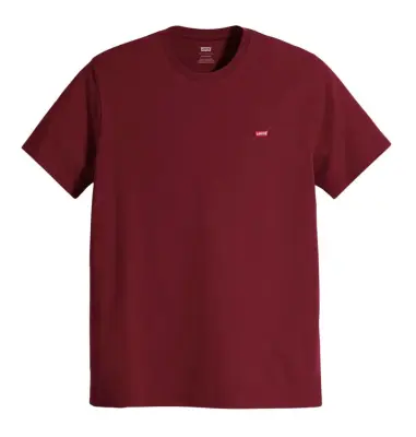 LEVIS BIG TEE SHIRT Bordeaux — photo 2