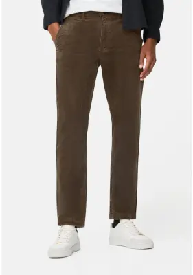 CAMEL ACTIVE CHINO VELOURS GRANDE LONGUEUR Marron — photo 2