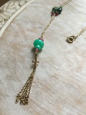 Collier Nymphéa Emmanuelle Zysman — photo 3